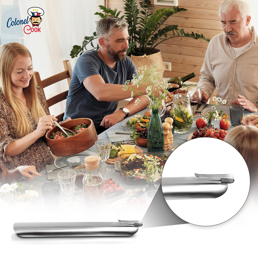 Colonel Cook Crumb Sweeper flagged nylon bristles lift crumbs from small surfaces