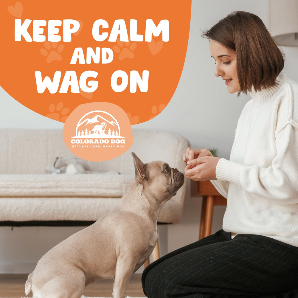 Colorado Dog usa-made ingredients label close-up communicates safety and quality