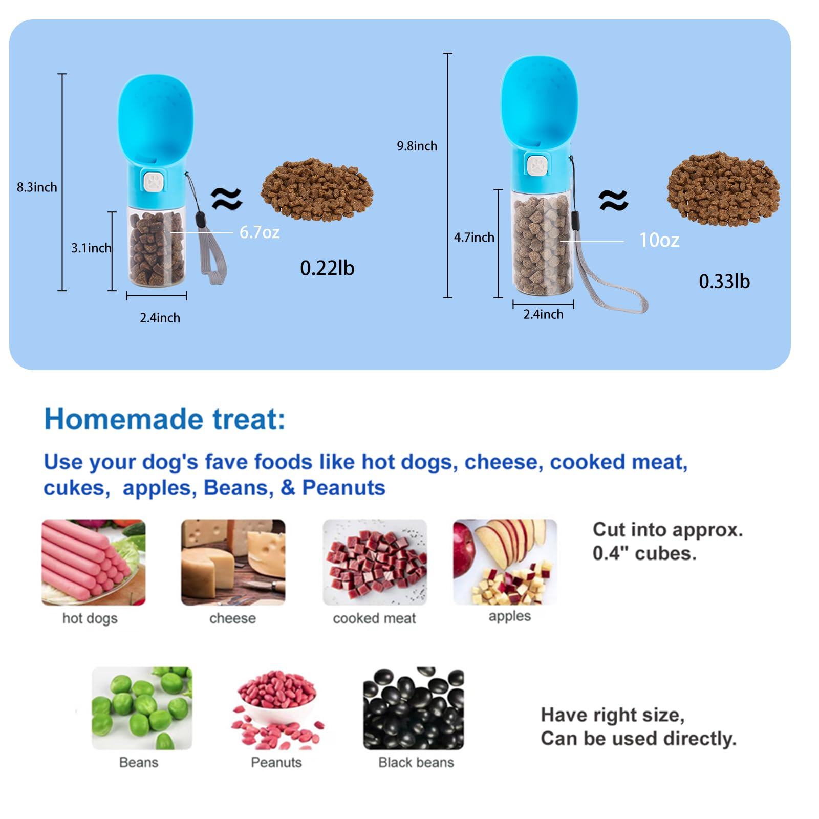 Colorday dispenser materials are food-safe and dishwasher-safe.