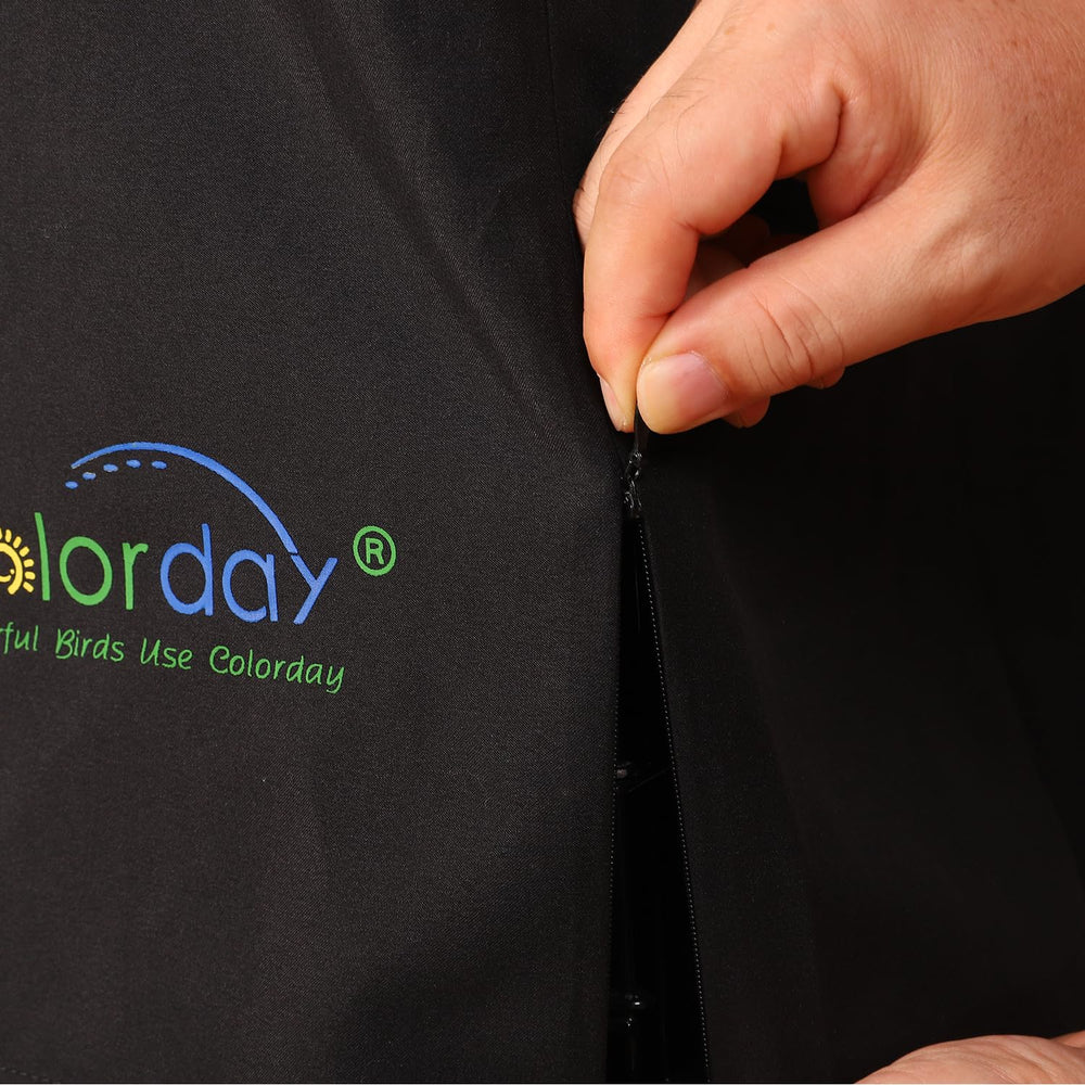 Colorday Good Night Bird Cage Cover machine washable design simplifies cleaning.