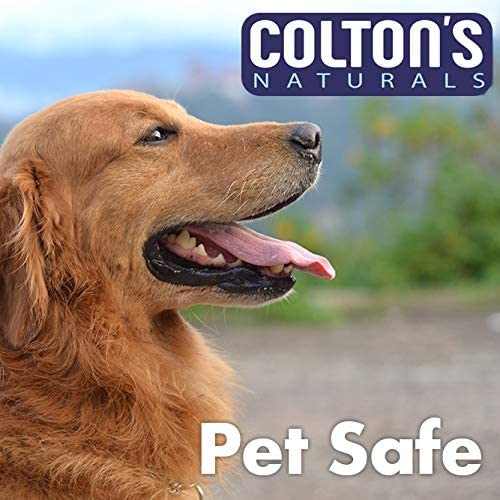 Colton's Naturals cat repellent spray around garden beds to protect plants