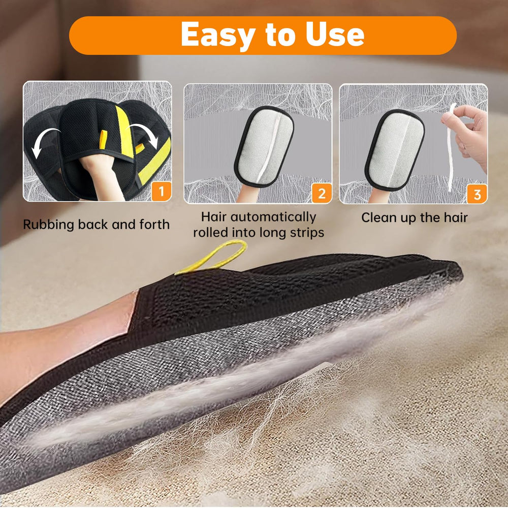 Comasua Pet Hair Glove used during grooming to bond with a cat or dog