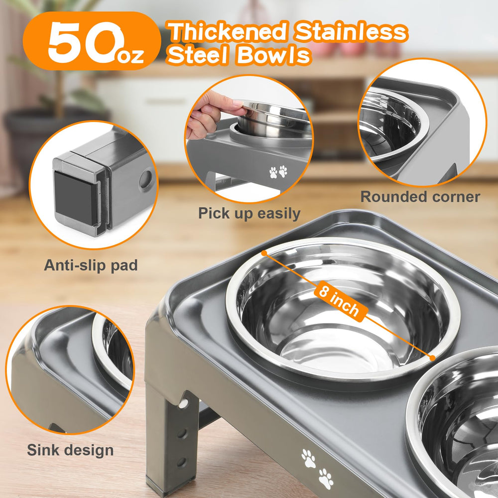 COMESOON anti-slip feet keep bowls steady during vigorous meals