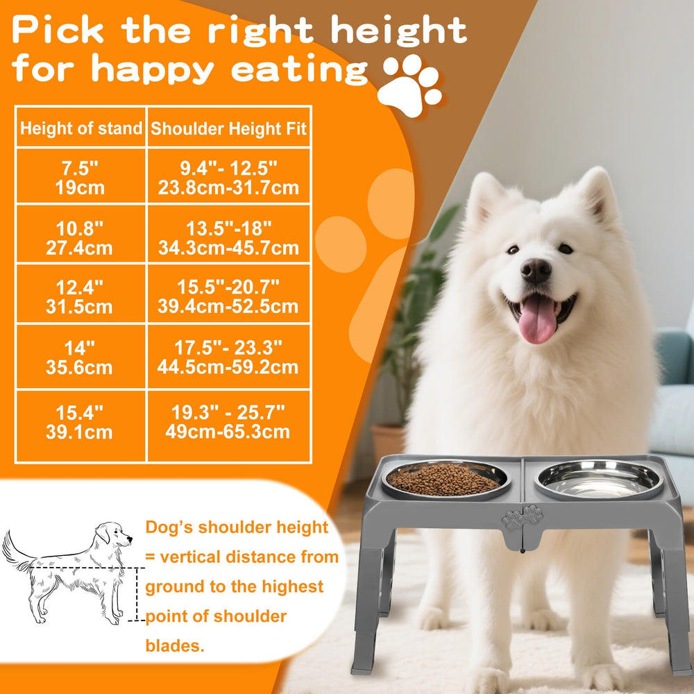 COMESOON BPA-free rust-resistant bowls — safe, durable feeding.