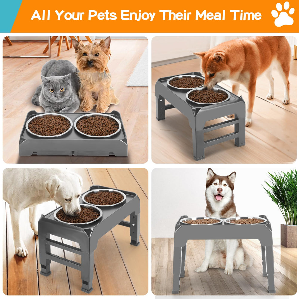 COMESOON detachable bowls are dishwasher-safe for quick cleanup after meals