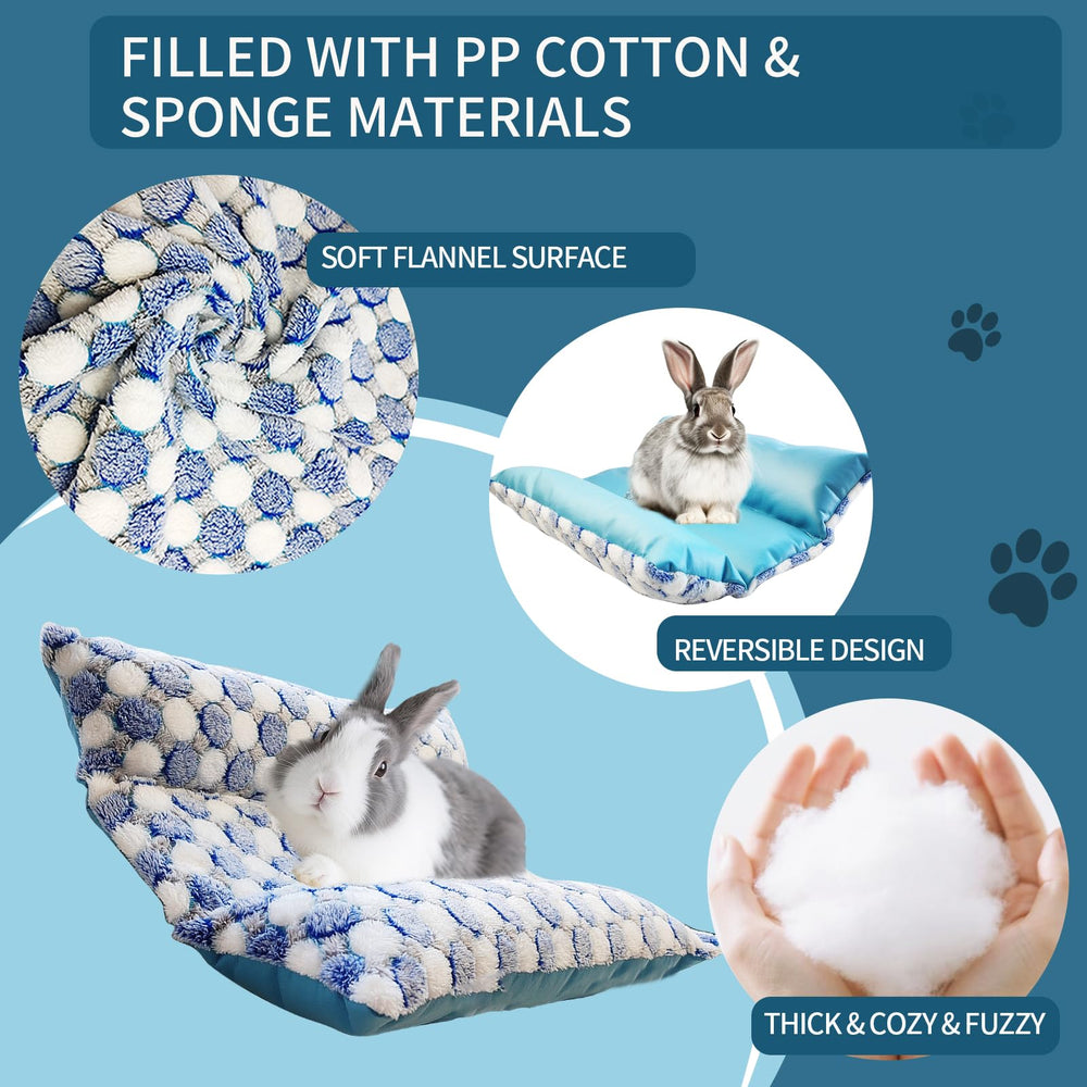 Comfisit rabbit bed durable chew-resistant fabric protects stuffing