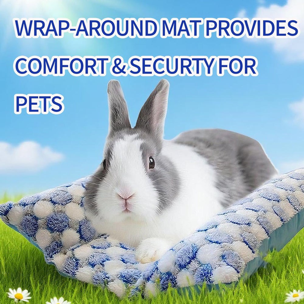 Comfisit rabbit bed dual-sided padding adds secure calm naps