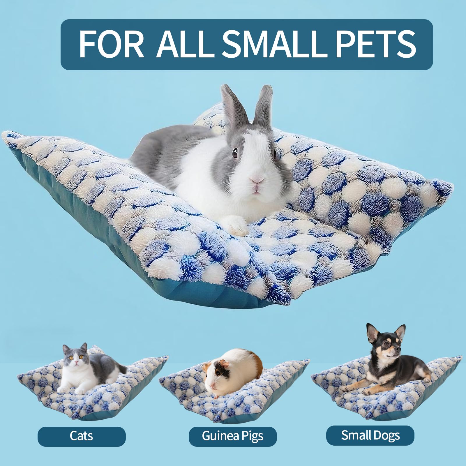 Comfisit rabbit bed machine-washable option for quick cleaning
