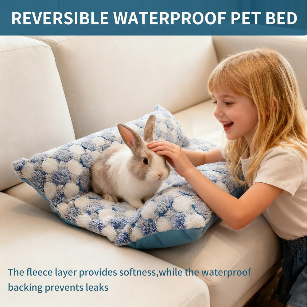 Comfisit rabbit bed two-sided pillows offer security and anxiety relief