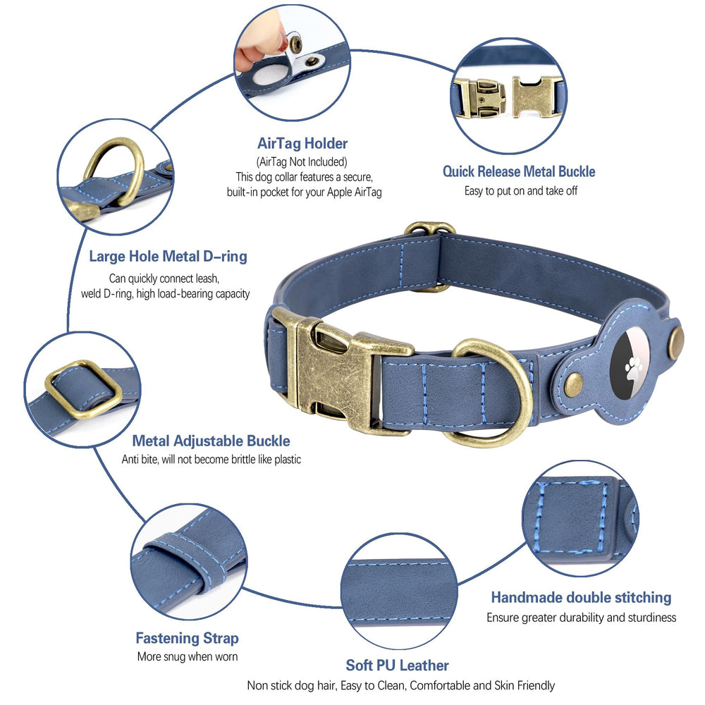 Comfluxe adjustable-dog-collar-large offers a customizable fit for growing dogs.