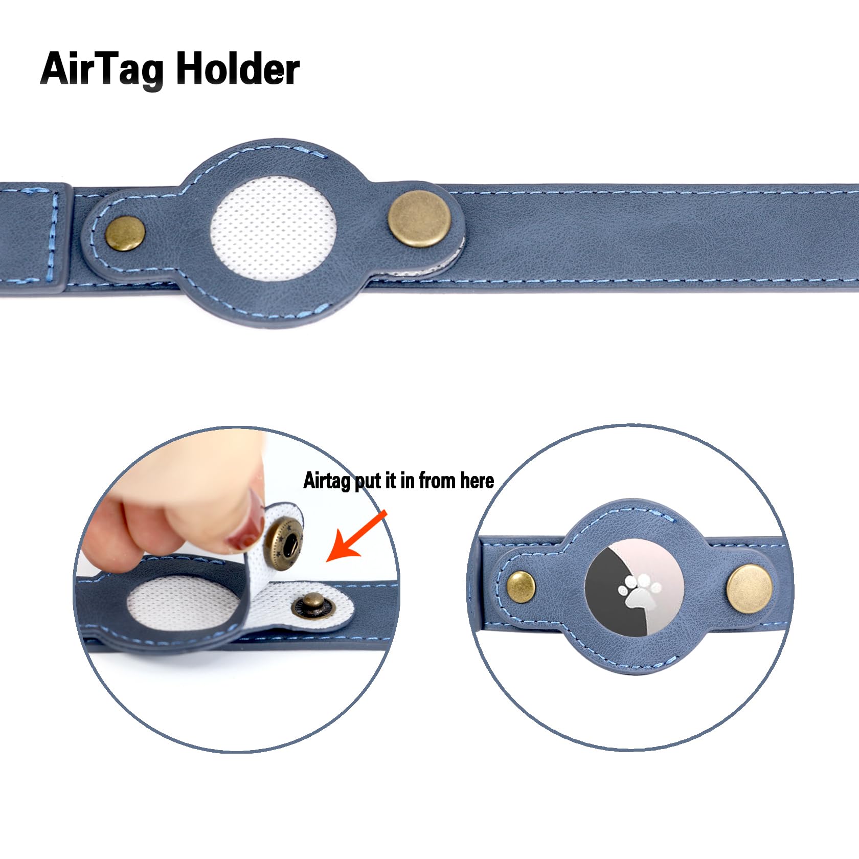Comfluxe stitching-detail-dog-collar emphasizes premium craftsmanship and resilience.