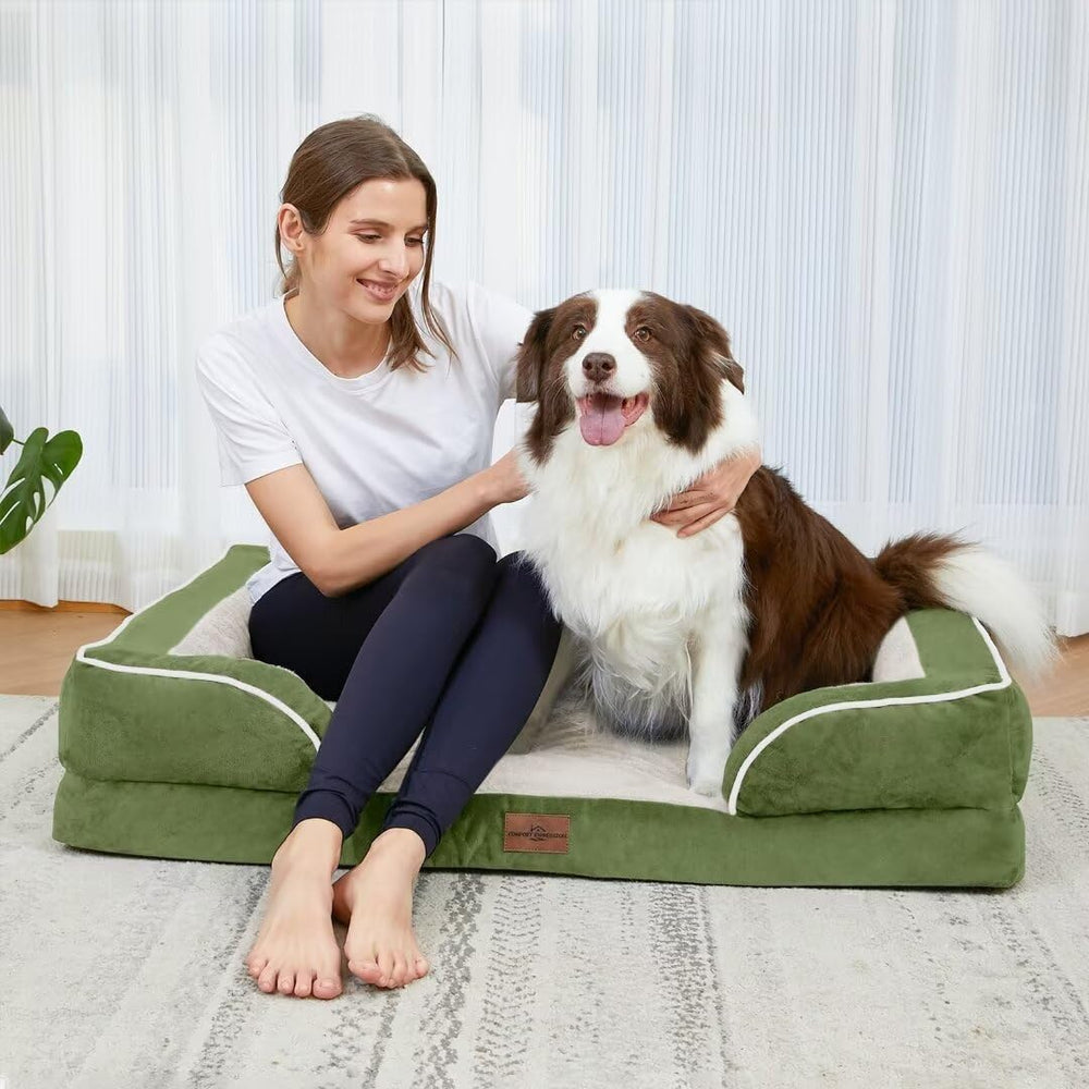 Comfort Expression bed removable bolsters for cozy nesting