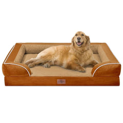Comfort Expression orthopedic dog bed with egg crate foam supports joints