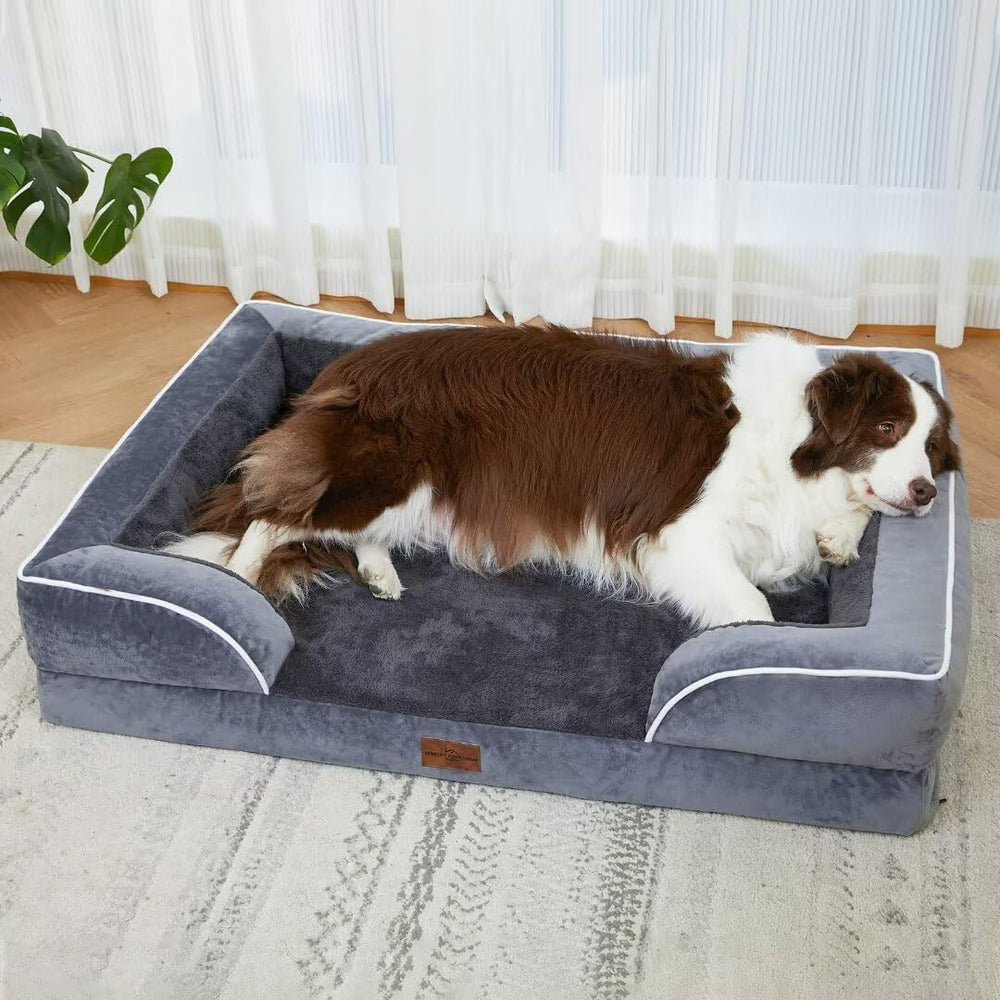 Comfort Expression secure non-slip bottom anchors the bed on smooth floors.