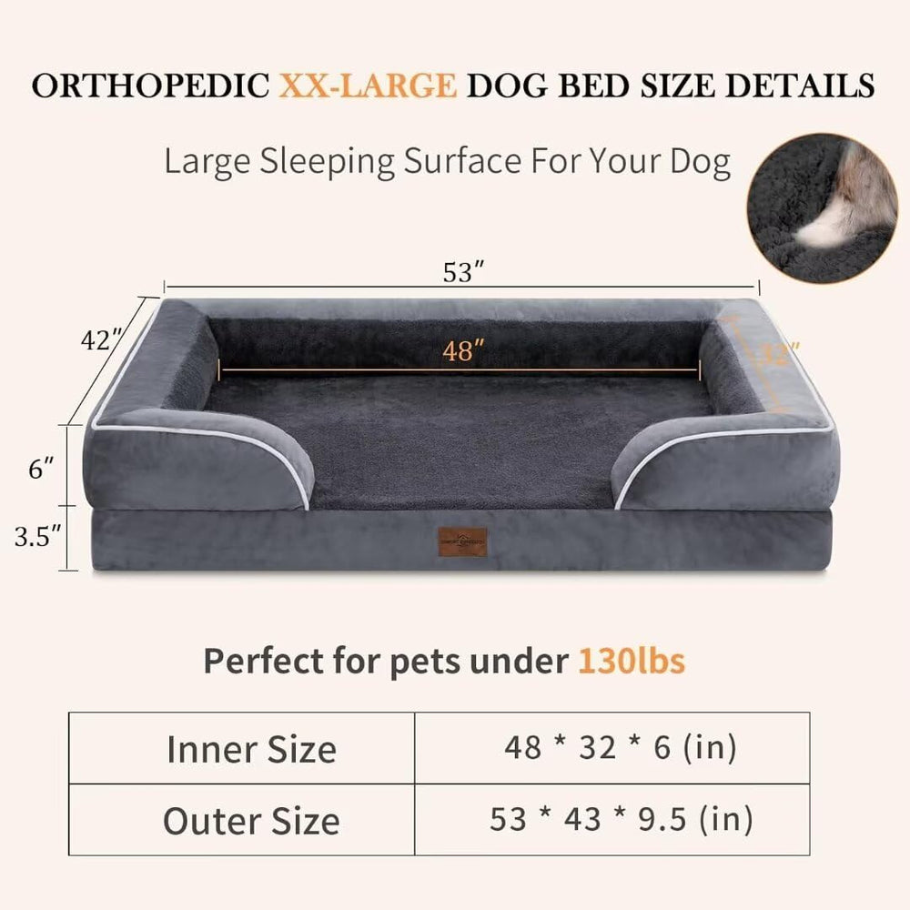 Comfort Expression removable washable cover demonstrates easy cleaning after muddy walks.