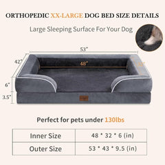 Comfort Expression removable washable cover demonstrates easy cleaning after muddy walks.