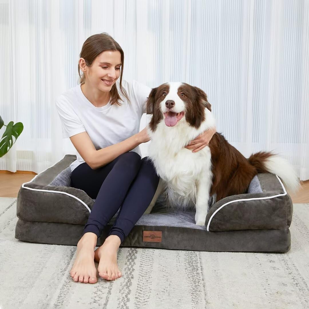 Comfort Expression waterproof lining guards foam from spills and accidents.