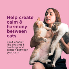 Comfort Zone Multi-Cat Diffuser refill pack ready for continuous calming