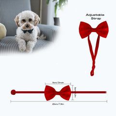 ComiMag chicken bow tie with adjustable chin strap for comfortable all-day wear.