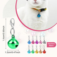 COMNICO dog-cat bell with lobster clasp enables quick attachment