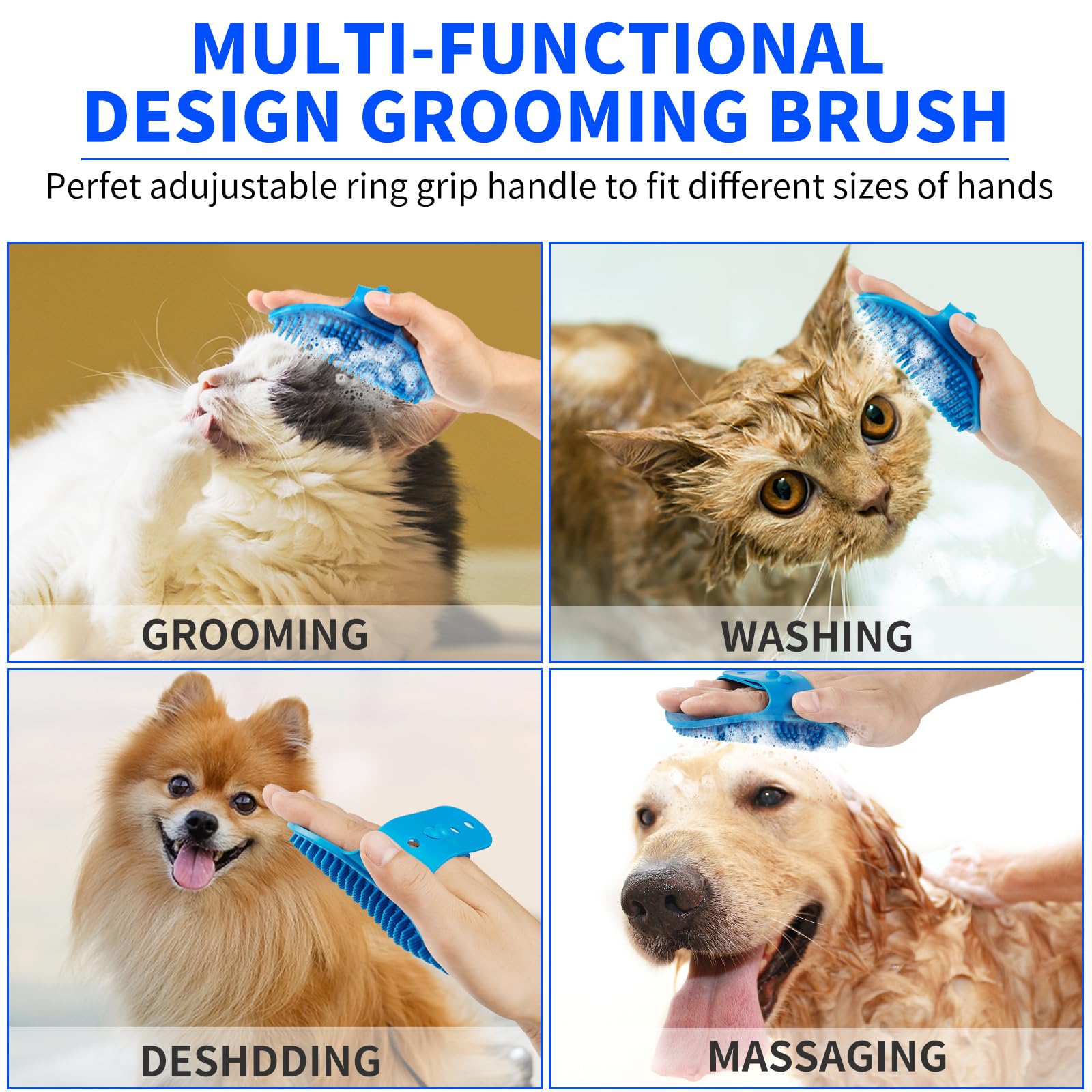 Comotech absorbent towels showcase quick drying and cleanup after bath time.