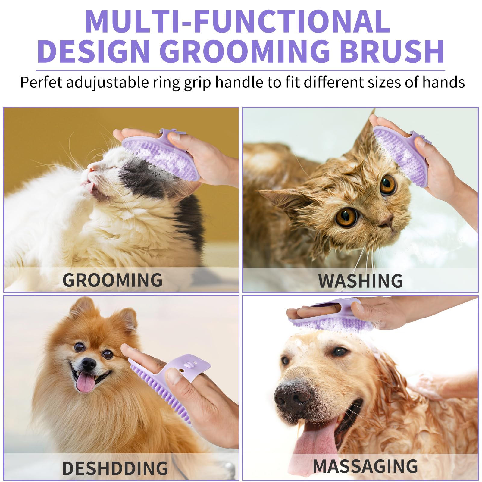 Comotech absorbent towels included for quick paw drying after washing
