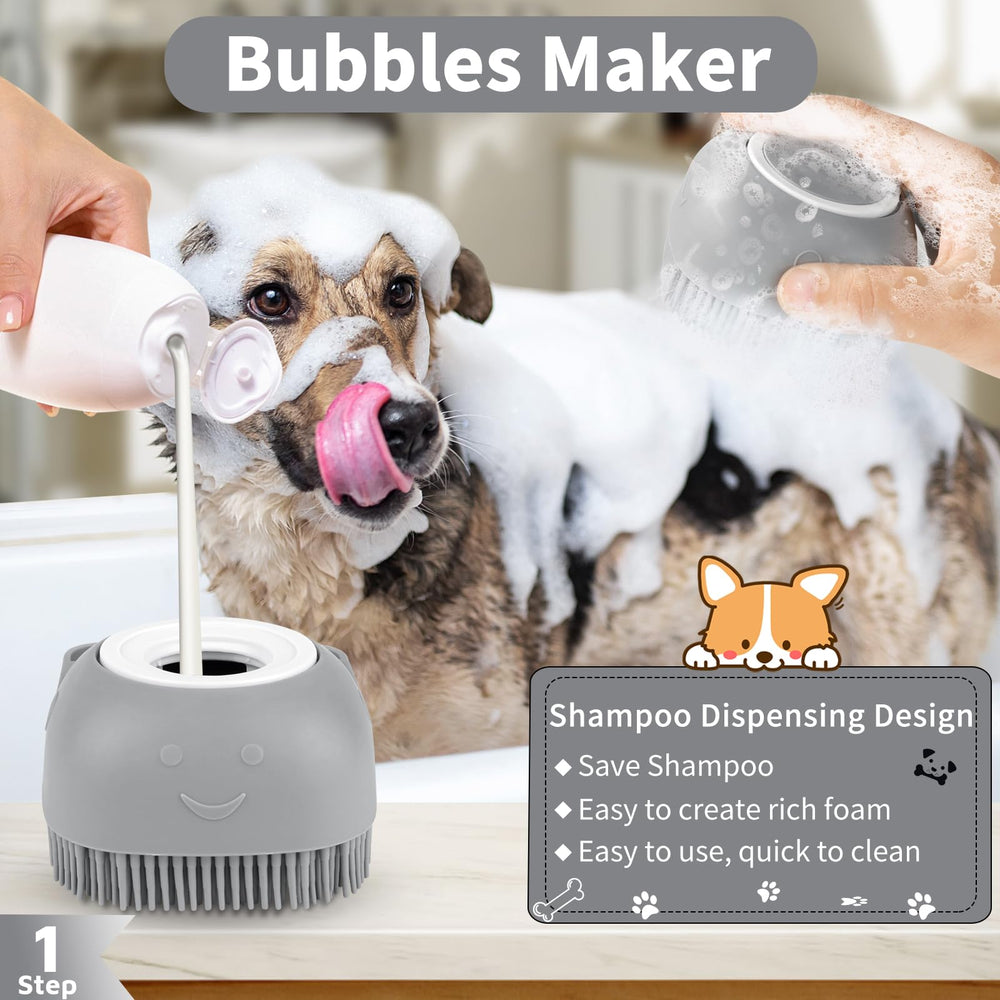Comotech bubble maker demonstrates shampoo foam for efficient baths