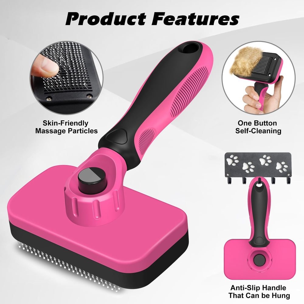 Comotech cat grooming kit nail clipper with ergonomic handles enables safe trimming.