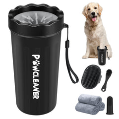 Comotech limpiapatas portátil, lavado rápido de patas tras paseos.