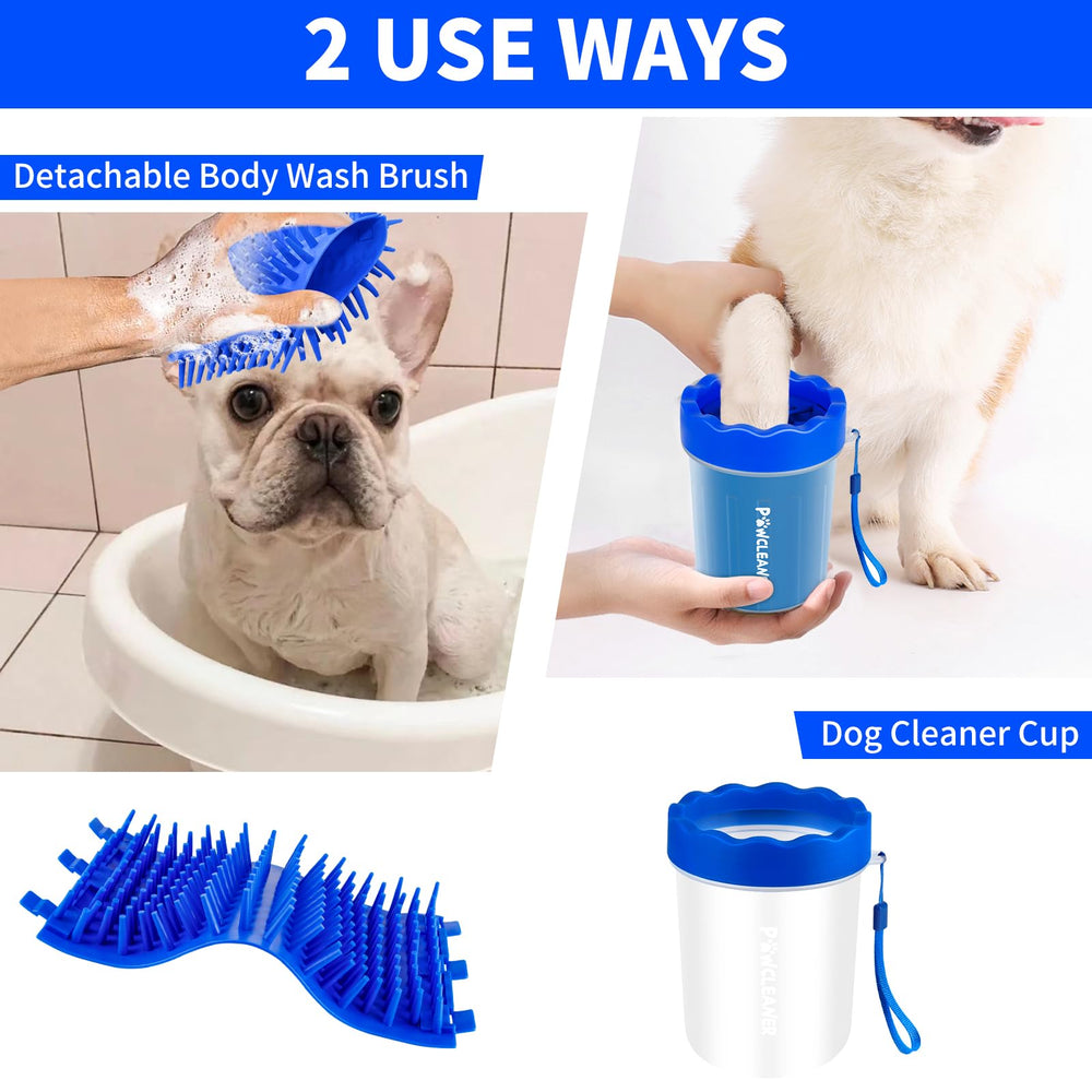 Comotech paw cleaner warranty and support image communicates trusted 2-year warranty.