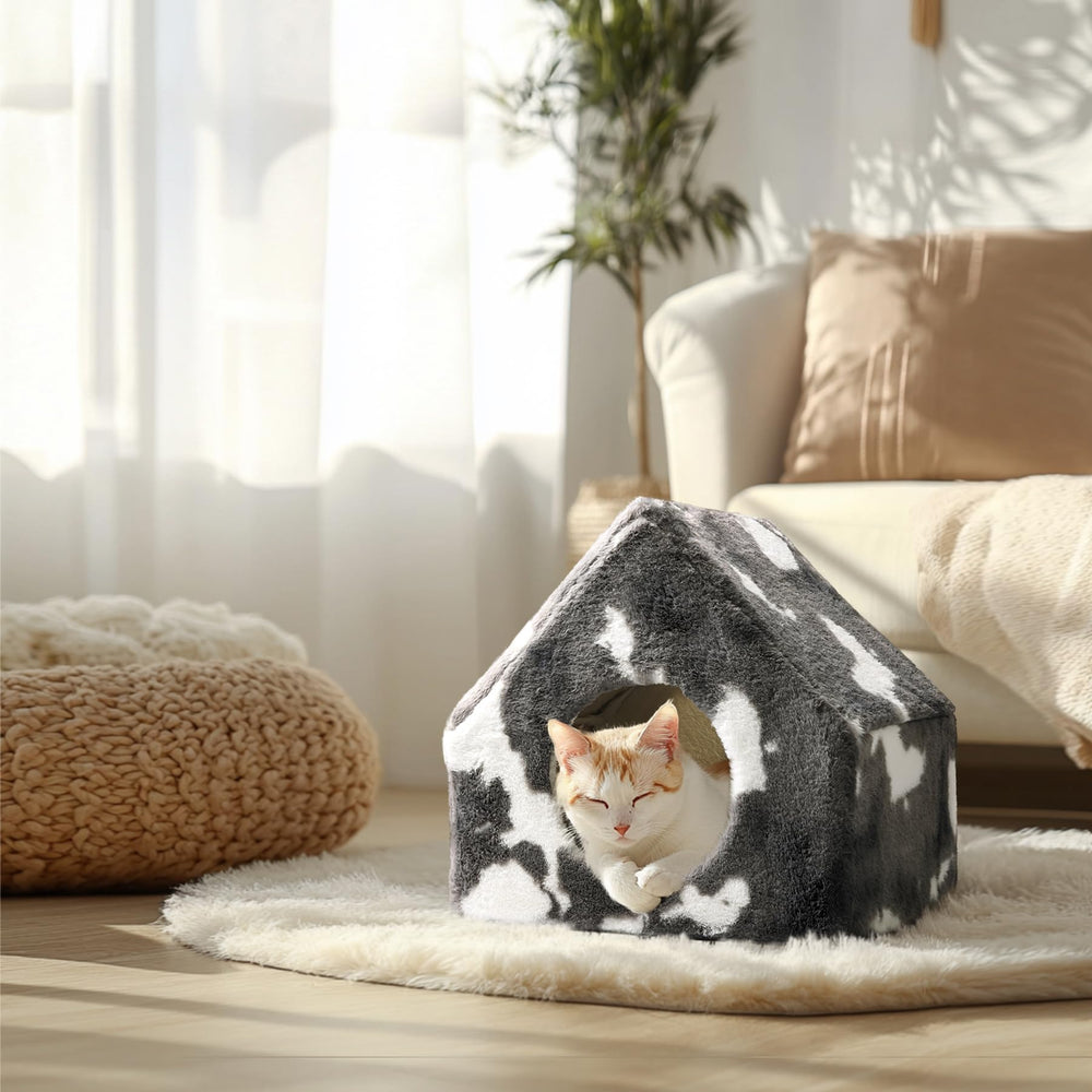 ComSaf Cat Bed House gift-ready packaging for pet lovers
