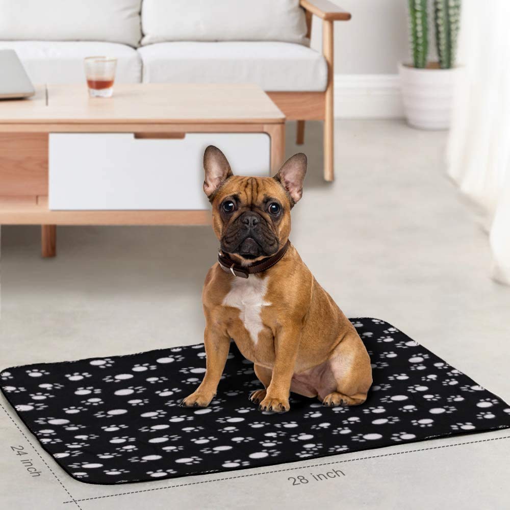 Comsmart Dog Blankets color blue-grey ideal for car trips and crate comfort.