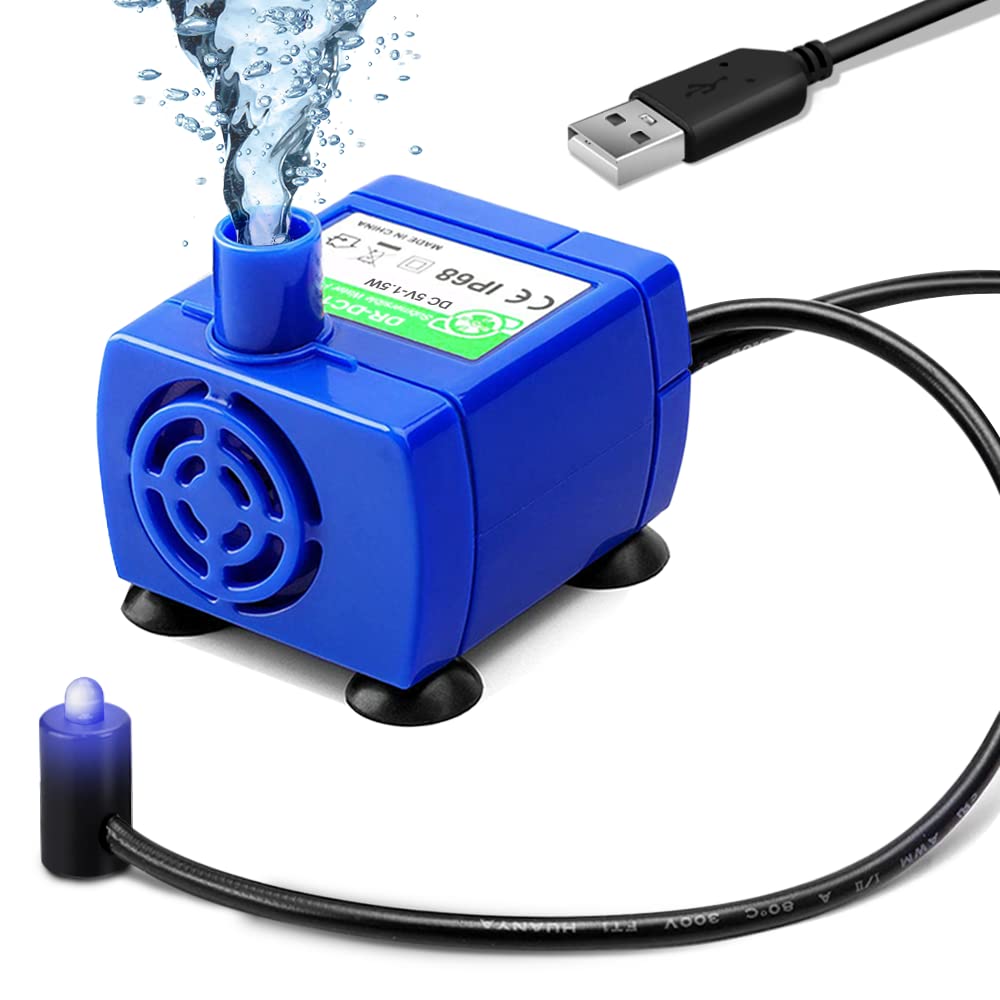 Comsmart DR-DC160 pump inside view demonstrates easy-clean design for pet fountains