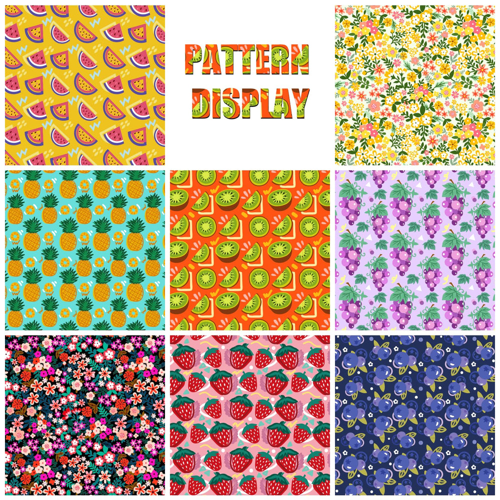 Bright fruit-pattern COMSUN collars on active cats add charm and visibility.