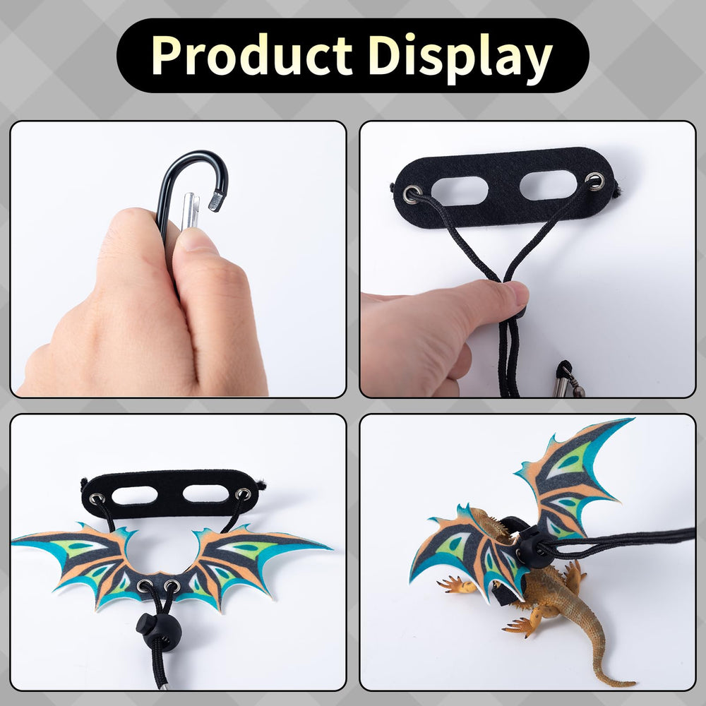 COMSUN adjustable-clip ensures a comfy, secure harness fit.