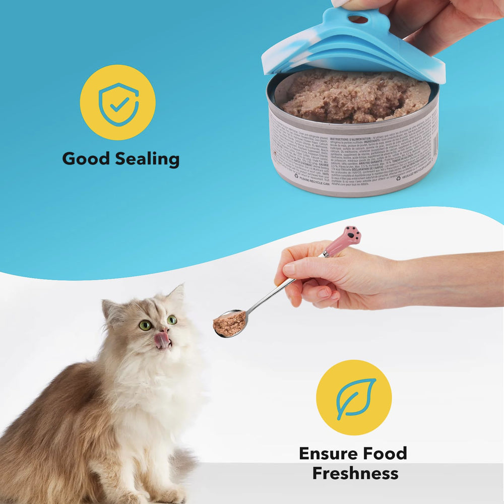 Comtim airtight silicone lids seal freshness and reduce odors