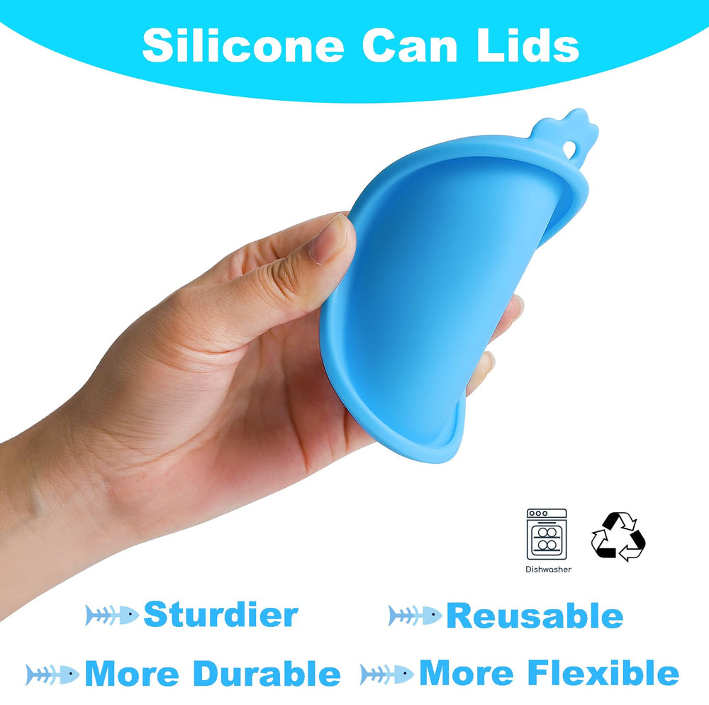 Comtim cat can lid different angles shows versatile seal for preserved leftovers.