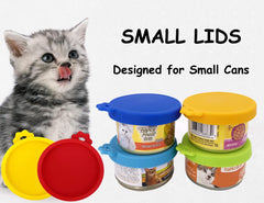 Comtim cat can lids 3oz closeup silicone highlights flexible seal