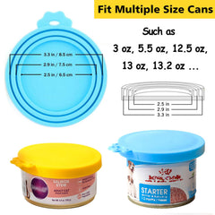 Comtim cat-spoon-multi-function shown scooping remaining food