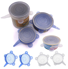 Comtim pet food can lids close-up, showing flexible silicone seal for freshness.