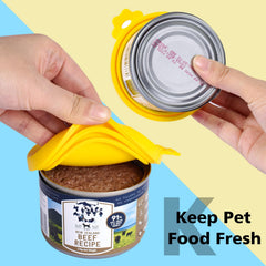 Comtim silicone-can-cover flexible lid fitting various can sizes