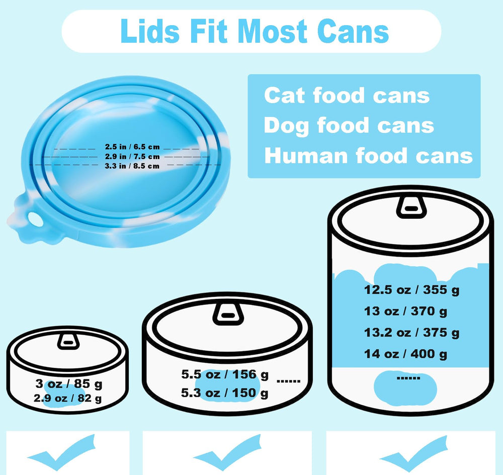 Comtim stainless steel spoon for wet food cans