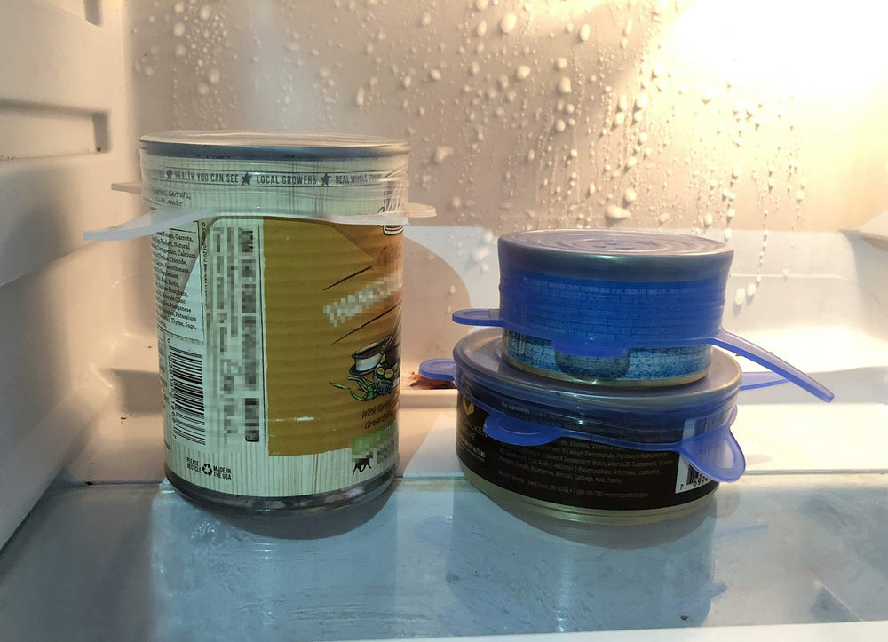 Comtim 6-pack stretch lids provide an eco-friendly, reusable alternative to disposable wraps.