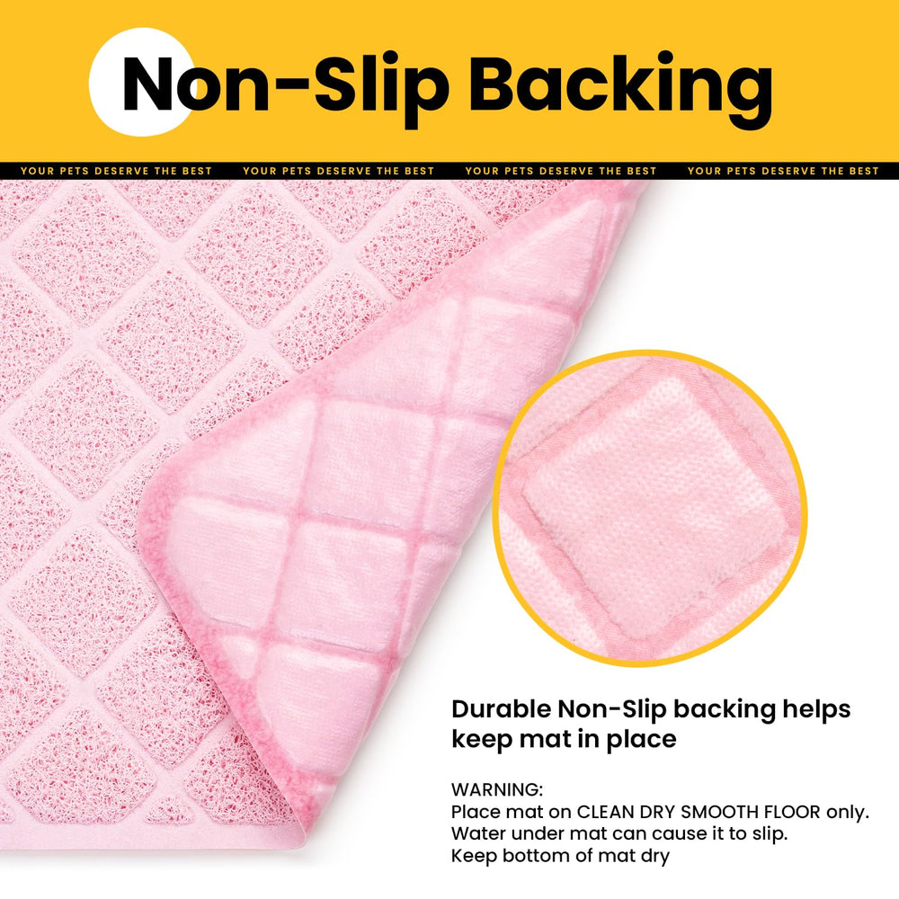 Conlun cat litter mat easy-clean waterproof surface for quick maintenance