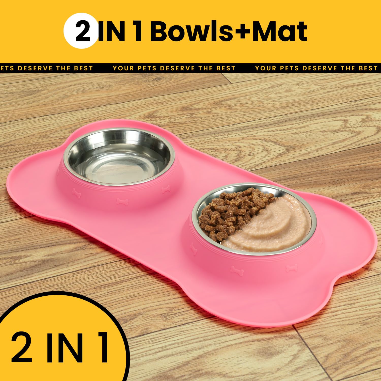 Conlun crumbs-catching mat reduces mess during feeding