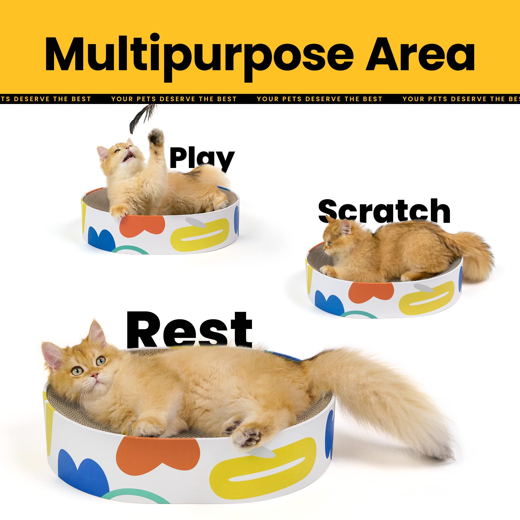 Conlun safe non-toxic materials with cornstarch-based glue for homes with pets.