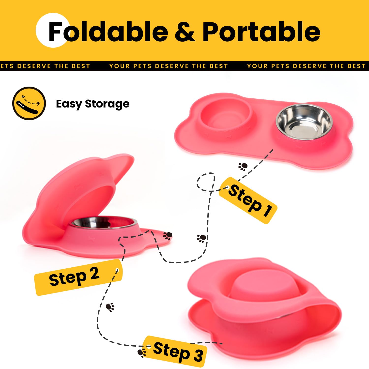 Conlun slip-resistant mat keeps bowls grounded during meals
