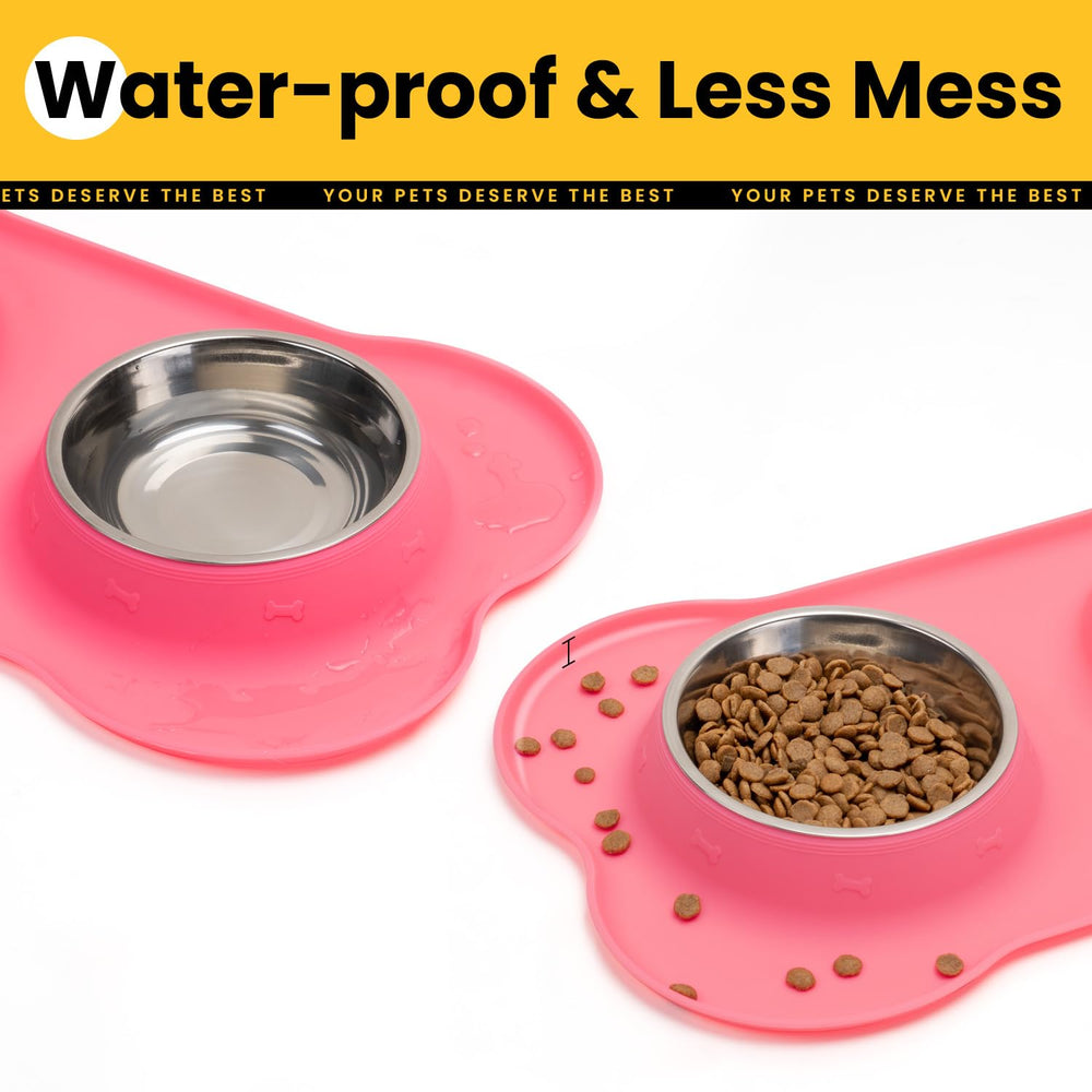 Conlun small pets dining mat travel scenario demonstrates compact design