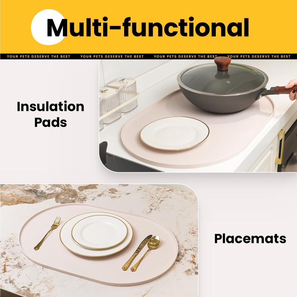 Conlun waterproof mat protects floors from spills and mess