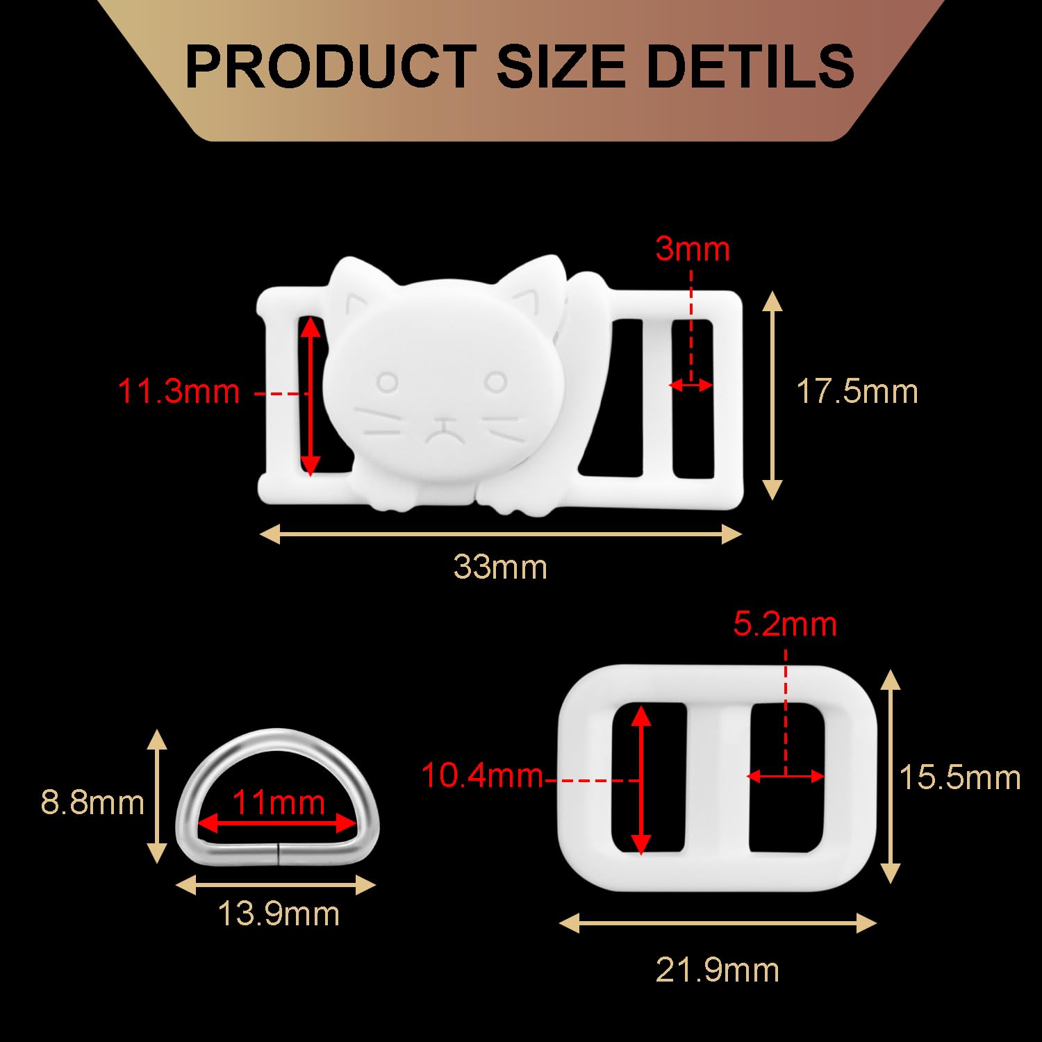 CooBigo collar-assembly white-on demonstrates quick setup with durable parts